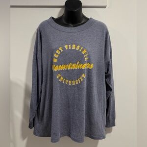 PINK Victoria's Secret WVU Long Sleeve Tee